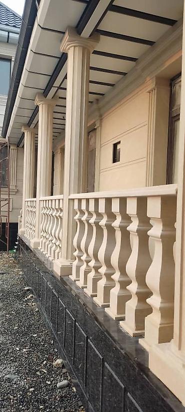 Фасадные работы: Ремонт фасада | Балясины, Рамки | Мрамор, Сары-Таш, Гранит | Базальт Больше 6 лет опыта — 27