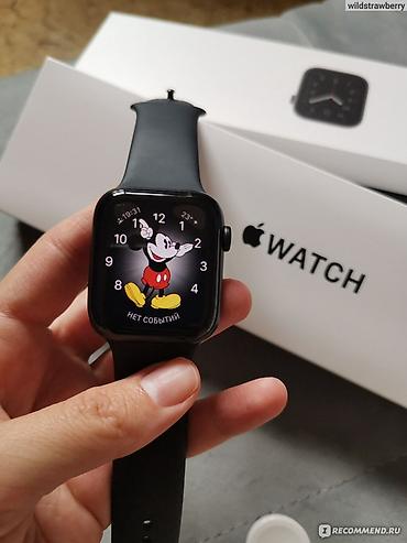 чехол на 7: Apple watch 7 - 45 mm (+esim) АКБ 83% Коробка, несколько ремешков — 1