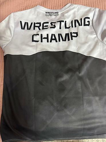 костюм для фитнеса: Спортивный комплект для борьбы “WRESTLING CHAMP” - Состав: футболка + — 2
