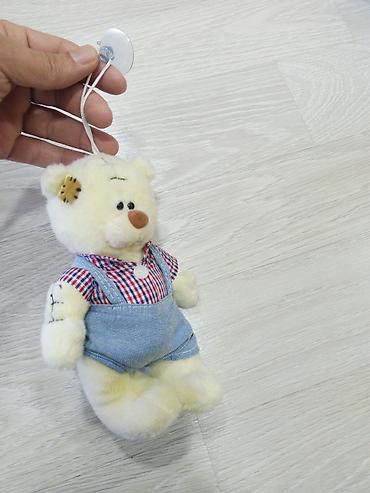 kisi geyimi: Asıl ayricəlikli asılqanlı yumşaq oyuncağ ayı - Material: yumşaq — 2