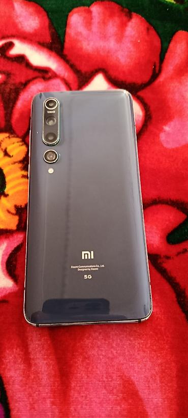 mi 10 5g: Xiaomi Mi 10 5G, 256 GB, rəng - Mavi, 
 Barmaq izi, Düyməli, Simsiz şarj — 2