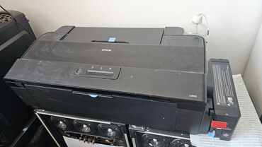 Техника и электроника: Струйный принтер формата А3 Epson L1800. В хорошем состоянии, без