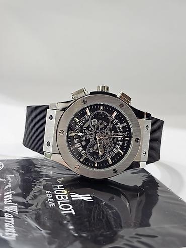 Aksesuarlar: Yeni, Qol saatı, Hublot, rəng - Qara — 5