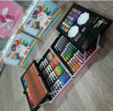 Uşaqlar üçün digər mallar: 🎨Rənkləmə rəsim seti. 🖌145 parcadan ibaretdi. 🧳diplomat rəsim dəsti -da lalafo.az — 10 Uşaqlar üçün digər mallar: 🎨Rənkləmə rəsim seti. 🖌145 parcadan ibaretdi. 🧳diplomat rəsim dəsti — 10