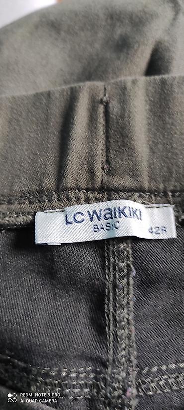 kargo salvar: Klassik Şalvar, Lc Waikiki, rəng - Yaşıl — 2