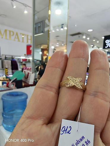 zergerlik: Toy, Üzük, Sarı qızıl, 585 Əyar, Qaşsız — 3