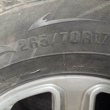 амортизаторы хонда: Дөңгөлөктөр монтажда 265 / 70 / R 17, Кыш, Комплект, Жол тандабастар (АТ/МТ), Куйма, тешиктери - 6