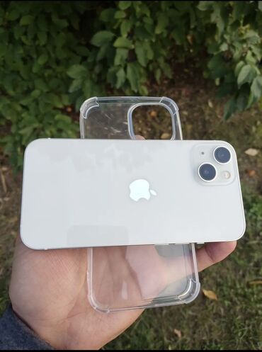 айфон 14 в рассрочку бишкек: IPhone 13, Колдонулган, 128 ГБ, Ак, Каптама, 92 %