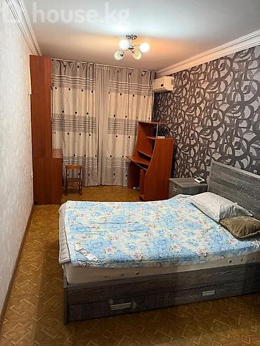 Батирлерди сатуу: 3 бөлмө, 56 м², Москва көч. / Манас проспекти (Белинка) 104-серия, 4 кабат, Евро оңдоо — 3