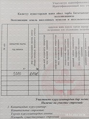 кунту участок: Продаю дом. г. Бишкек. Свердловский р-н. Садовое . ул. Гидровская — 7