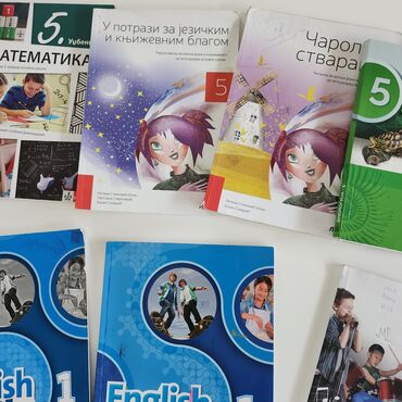 Udžbenici: Knjige za V peti razred osnovne skole, sve super ocuvano. saljem — 16