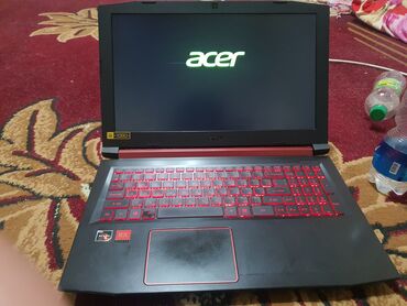 ноутбук acer n15w4: Ноутбук, Acer, 8 ГБ ОЗУ, AMD Ryzen 5, 15.6 ", Б/у, Игровой, память HDD