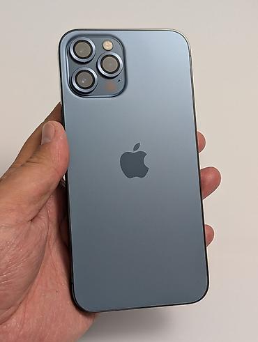 note 10 5g: IPhone 12 Pro Max, Б/у, 512 ГБ, Sierra Blue, Чехол, 87 % — 1