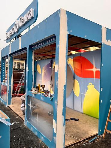 Стойки ресепшн: Гипсокартон обшивка, ветрины выставочный центр, больше 8 лет опыта в — 23