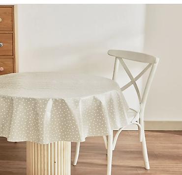 ucuz tekstil: Karaca Home “Luna” süfrə örtüyü - Forma: dairəvi - Diametr: 140 sm - — 1