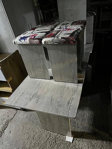 Стол тобуретка стол стулья для кухни стол для комнаты для дома размеры — 9