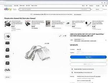 Druga oprema za računare i laptopove: USB 2.0 na SATA/IDE adapter za 2.5", 3.5" HDD i 5.25" optičke drajvove — 11