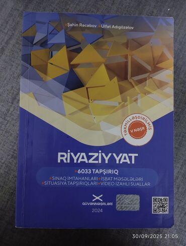 guven netice: Güvən Nəşrləri Riyaziyyat – 6033 Tapşırıq