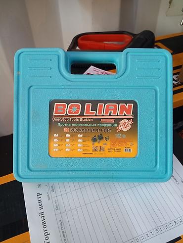 фризео: Набор фрез для ручного фрезера BOLIAN — 12 шт. - Тип: комплект фрез — 1