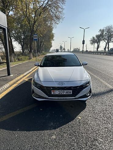Продажа авто: Hyundai Elantra: 2021 г., 1.6 л, Автомат, Гибрид, Седан — 1