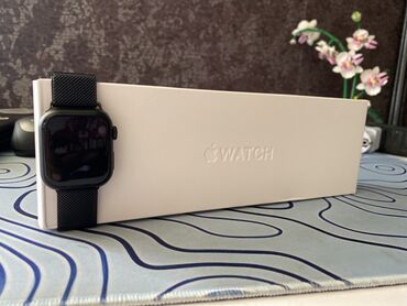 блек раша: Реплика умных часов Apple Watch 10 series в корпусе черного цвета с