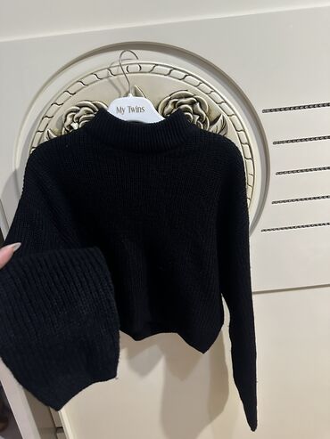 toxunma qadın sviterləri: Sviter, H&M, XS, rəng - Qara