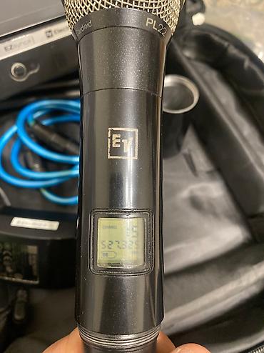 Вокальные микрофоны: Дистанционный микрофон Electro-Voice Model R 300 receiver Band C — 10