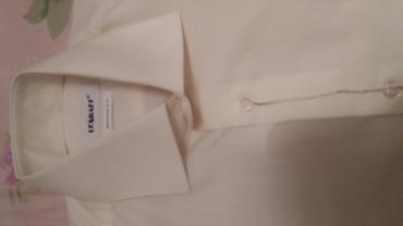 белые мужские рубашки с длинным рукавом: Рубашка S (EU 36), цвет - Белый