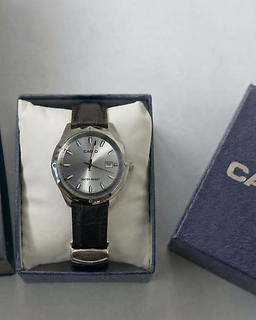 vostok saatlar: Casio kişi qol saatı - Klassik dizayn: gümüşü rəngli dairəvi — 1
