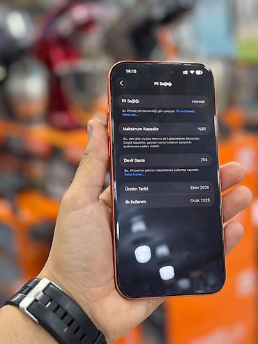 dubai iphone: IPhone 17 Pro Max, 256 GB, Narıncı, Zəmanət, Kredit, Qırıq — 3