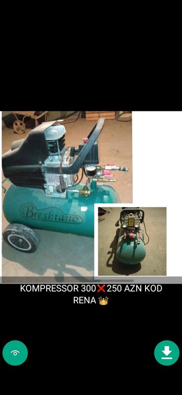 Avtomobil kompressorları və nasosları: Hava Kompresoru su kompresoru Şekillerde qiymətlər məlumatlar unvan — 8