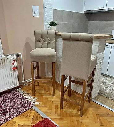 Stolice: Barske stolice sa naslonom – ručni rad - Tip: visoke barske stolice — 11