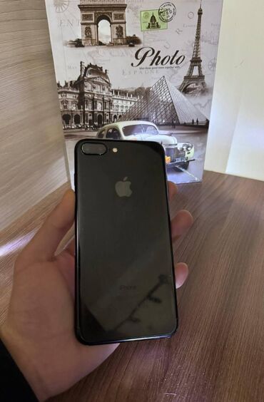 iphone 7 plus korpus: IPhone 7 Plus, 32 GB, Jet Black, Barmaq izi