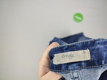 wide jeans: TREDY, Jeansy damskie, rozmiar S — 4