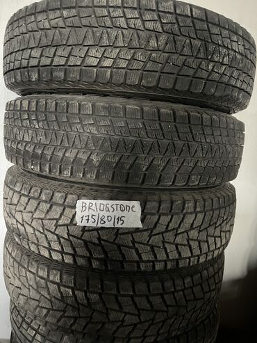 Шины: Шины 175 / 80 / R 15, Зима, Б/у, Комплект, Легковые, Япония, Bridgestone