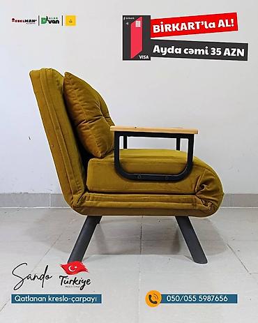 Kreslolar: Yeni, Kreslo-kravat, Parça, Kredit var, Çatdırılma yoxdur — 5