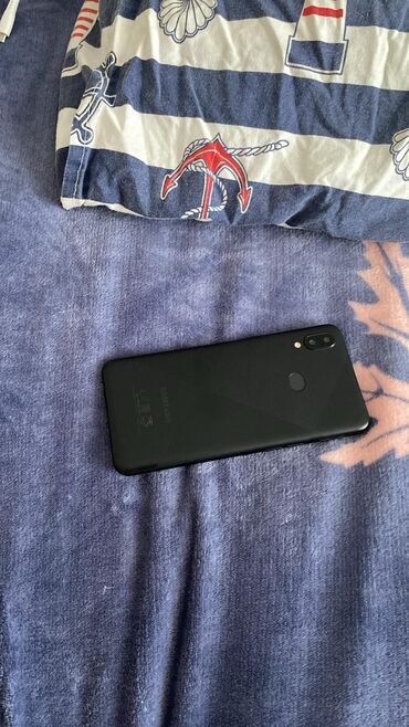 flaş: Samsung A10e, rəng - Qara, Barmaq izi