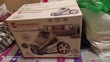 Tozsoranlar: Euromerss EM-3587 tozsoran - Güc: 3500W - Tip: Torbasız, siklon — 5