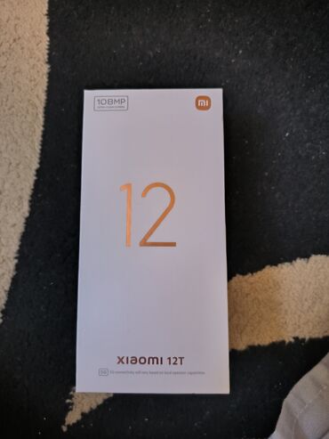 xiaomi mi 12t: Xiaomi 12T, 128 GB, rəng - Mavi, 
 Barmaq izi, Face ID