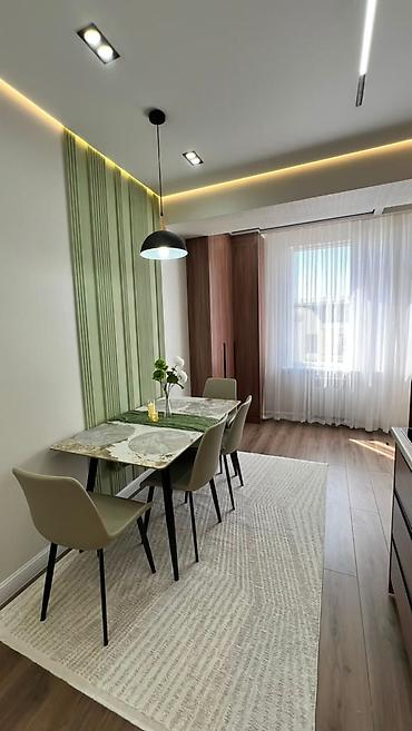 Продажа квартир: 1 комната, 40 м², Асанбай мкр Элитка, 13 этаж, Свежий ремонт — 3