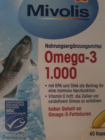 balıq yağı qiyməti: OMEGA 3 BALIQ YAĞI 1000