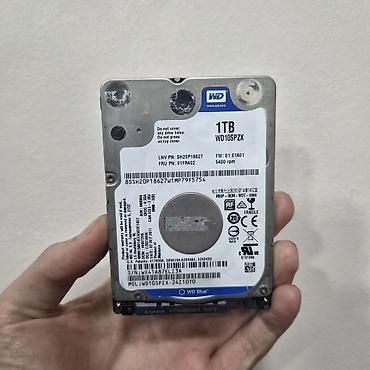 tab a: Накопитель для ПК, Б/у, Western Digital (WD), HDD, 1 ТБ, 2.5", Для ПК — 1