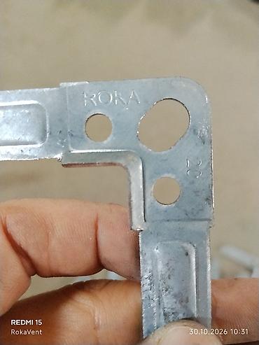 Металл бурч: Металлический угловой крепёж ROKA, 20 мм - Назначение: фиксация и — 3