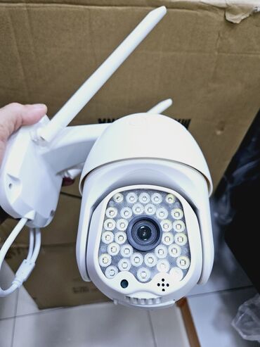 Videomüşahidə: Simsiz wifi ptz kamera 360° 3mp/2k çöl səraiti ücün matorlu kamera