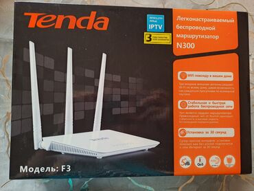 modemler: Tenda F3 N300 simsiz routeri, ev şəbəkəsi üçün nəzərdə tutulmuş