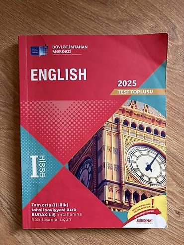 Testlər: İngilis dili Testlər 11-ci sinif, DİM, 1-ci hissə — 1