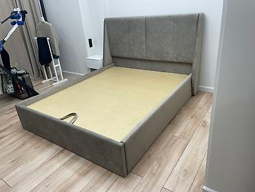 Двуспальные кровати: Двуспальная кровать, Новый, Каркас без матраса, длина - 200 см — 13