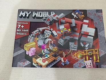 зомби в доме: 🧱 LEGO Minecraft Dungeons — набор с двумя големами Набор в нормальном — 3
