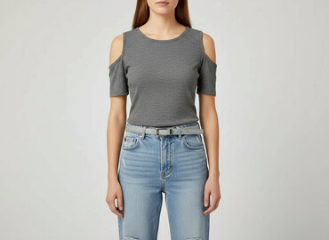 sweter oversize: Bluzka damska, rozmiar S