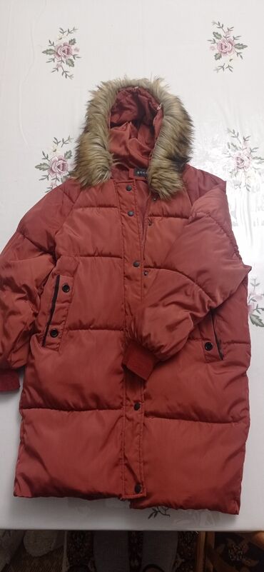журналы о моде и стиле: Женская куртка XL (EU 42), цвет - Красный, Fashion Girl